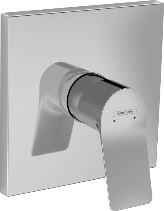 Baterie dus Hansgrohe Vivenis incastrata pentru corp ingropat, crom lucios, 75615000